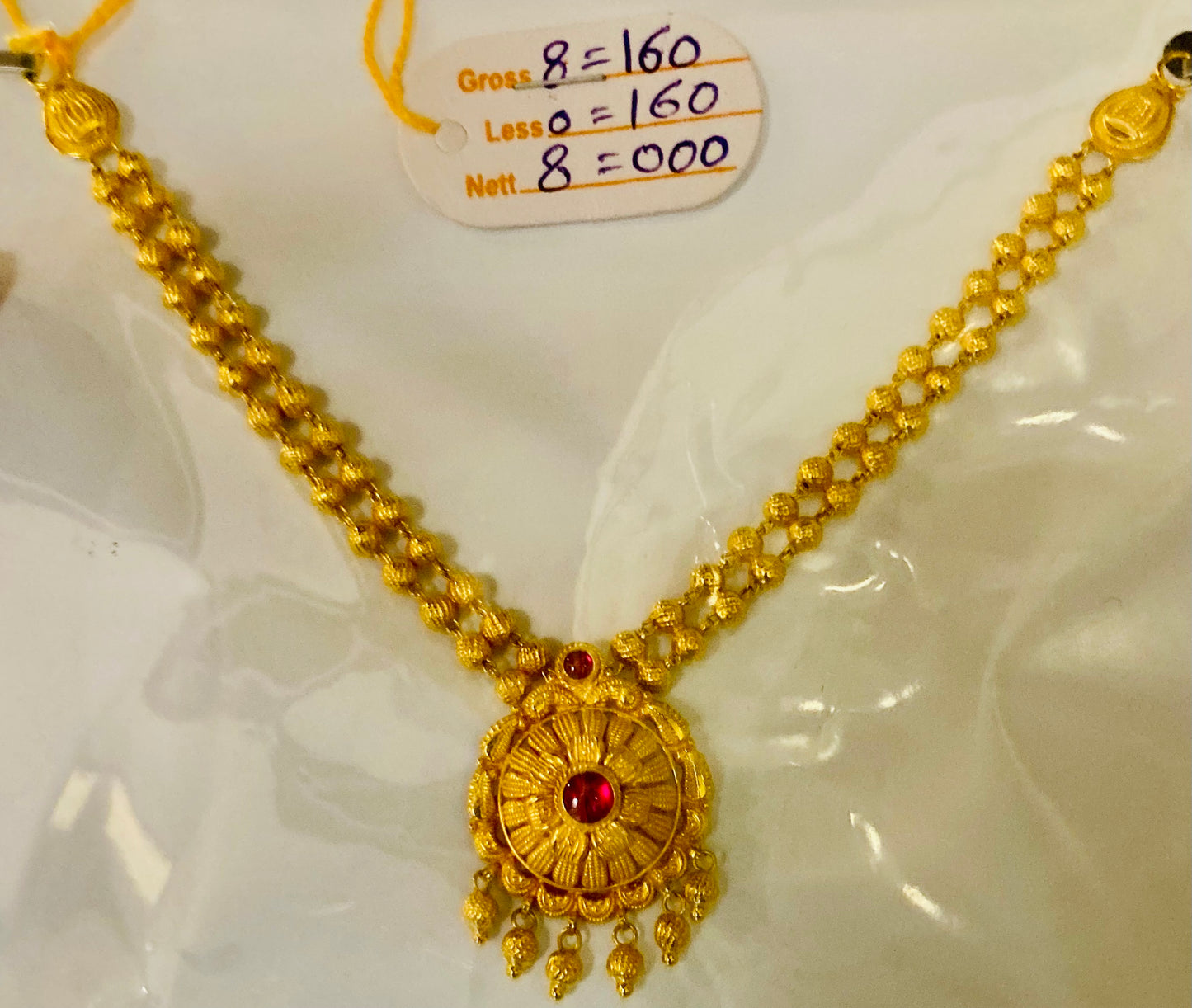 Short Temple Necklace 044