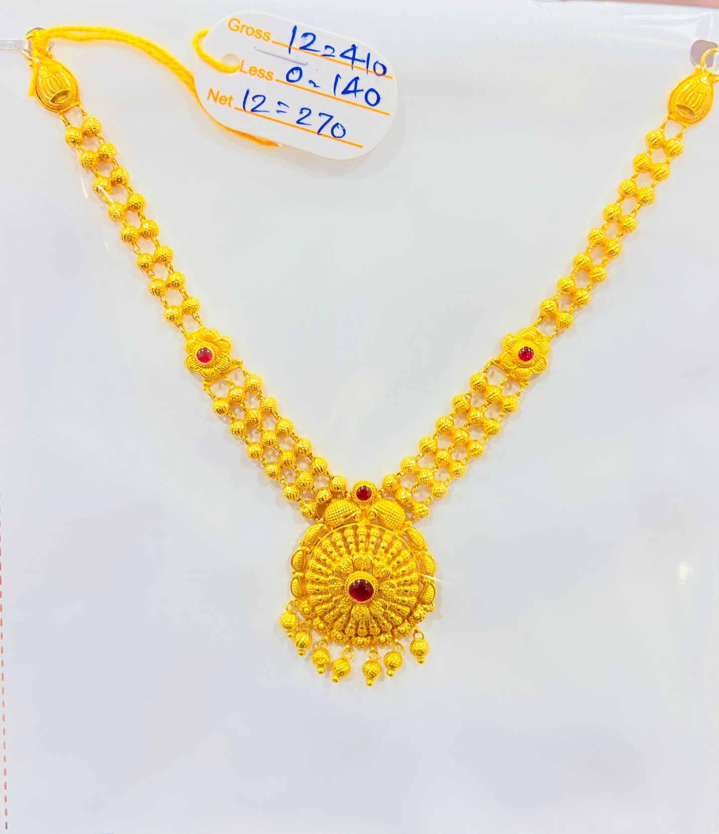 Short Temple Neckless 009