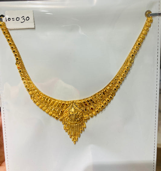 Short regular necklace 123