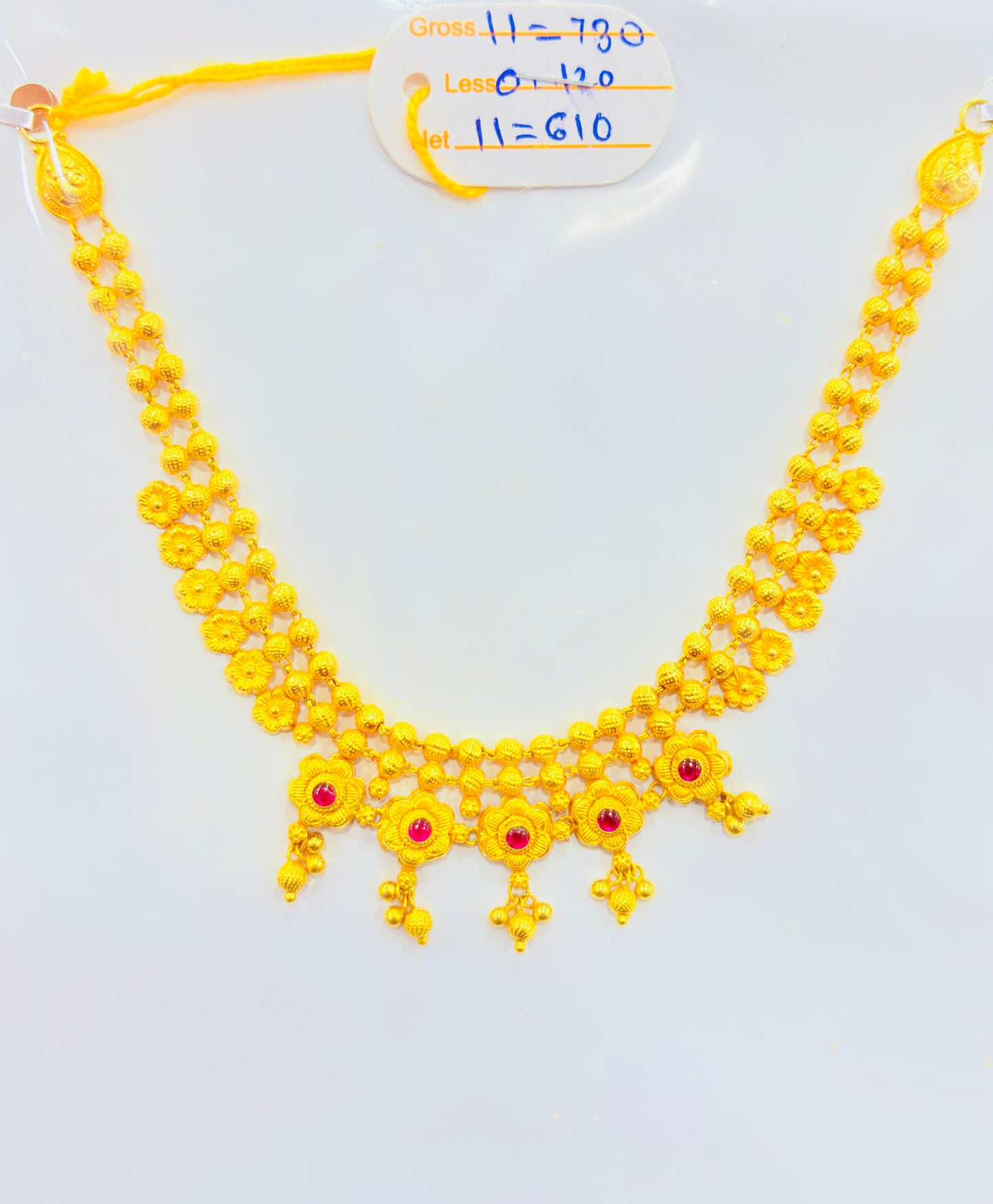 Short Temple Neckless 006