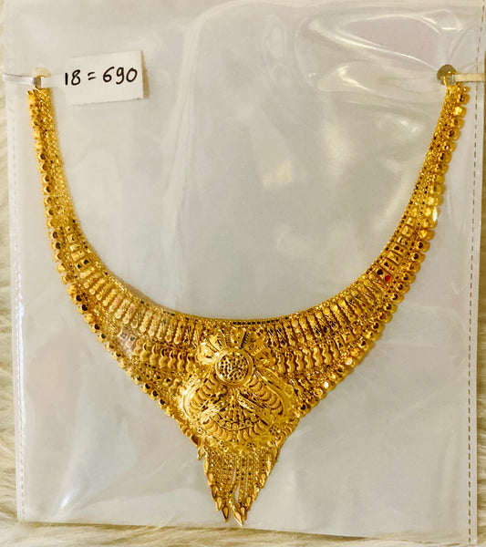 Short regular necklace 120