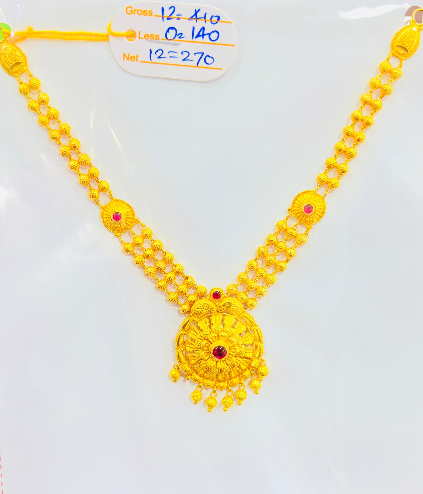 Short Temple Neckless 004