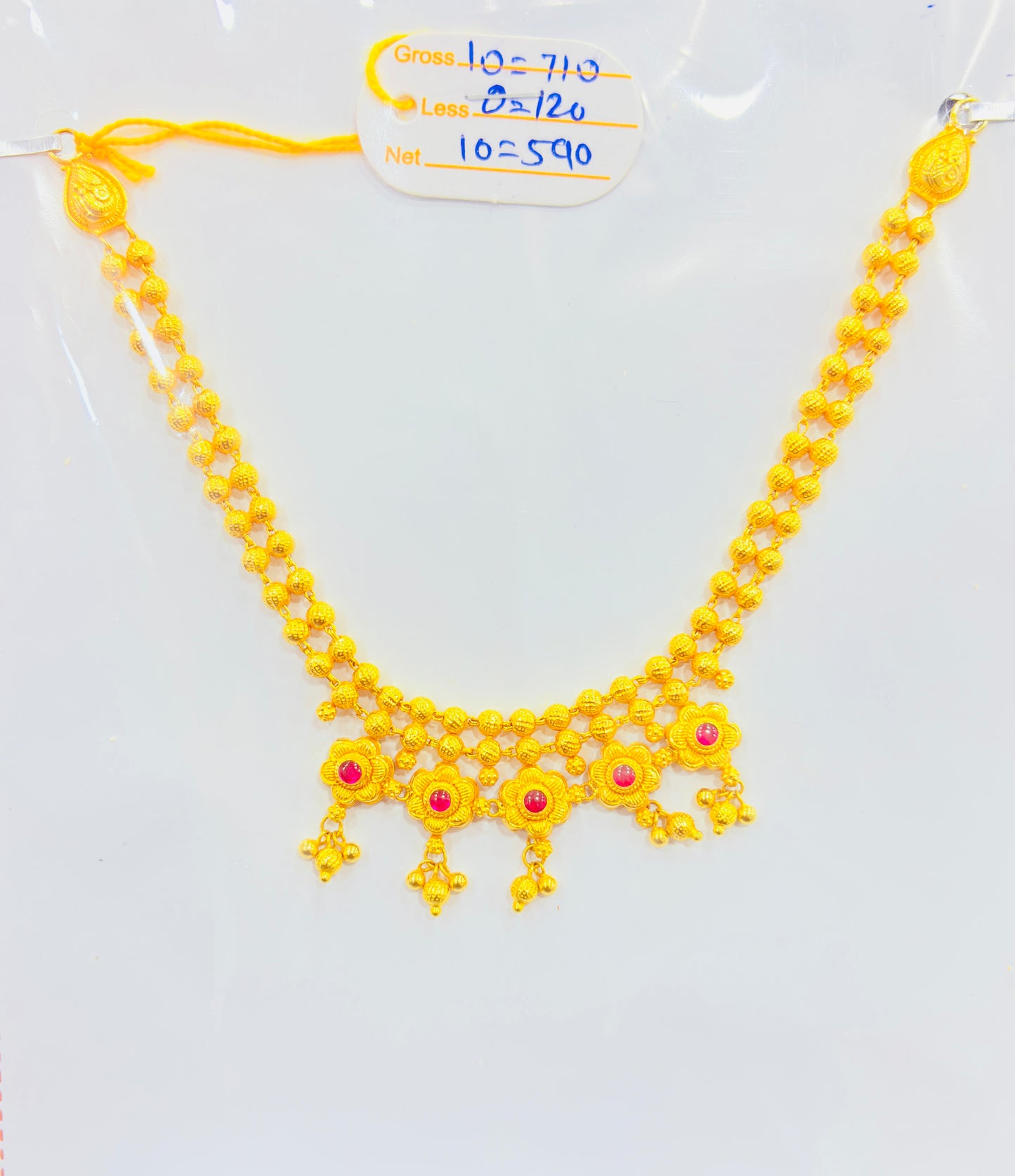 Short Temple Neckless 001