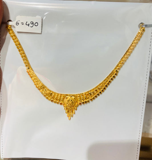 Short regular necklace 129