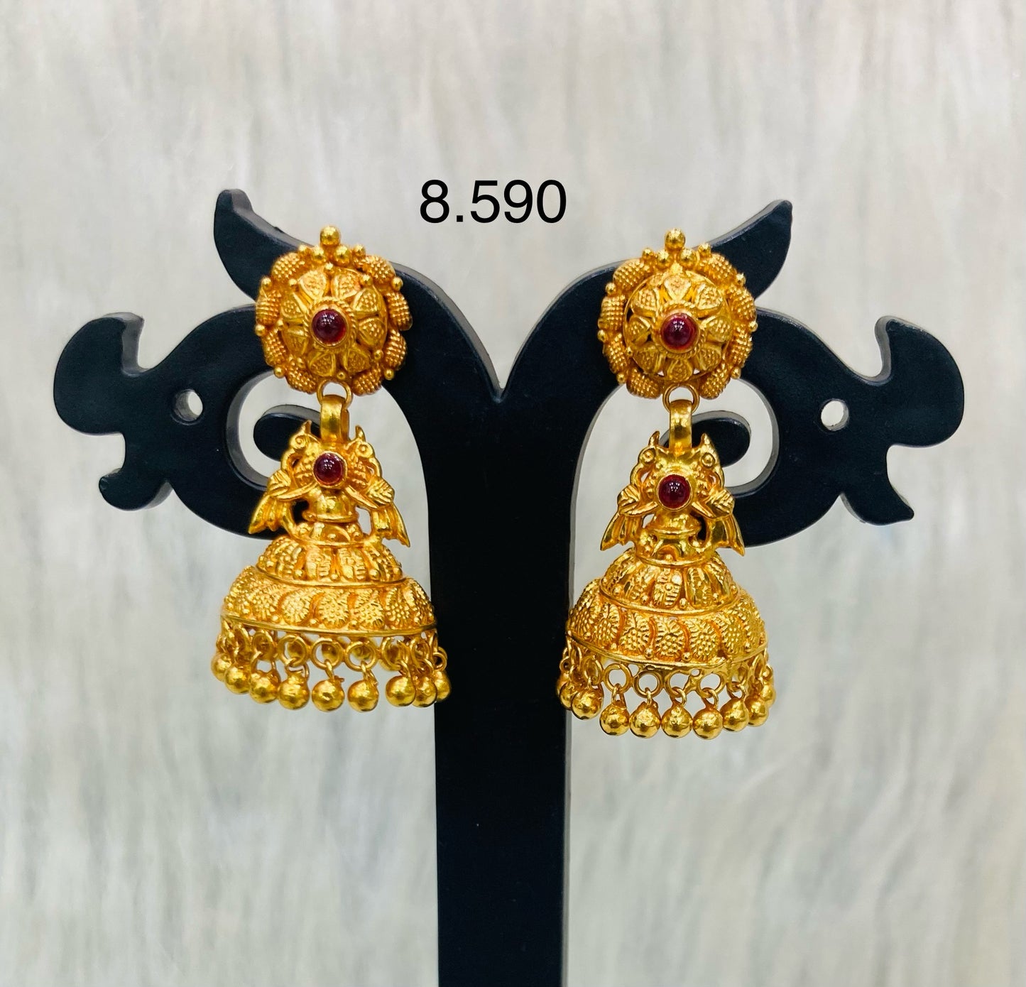 Temple Jhumka 013