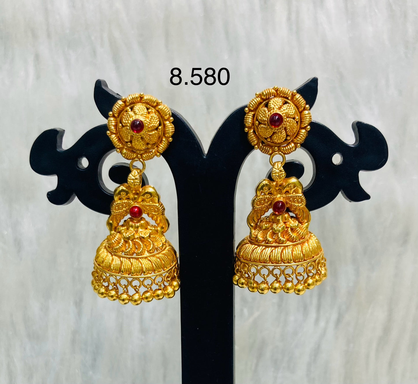 Temple Jhumka 007