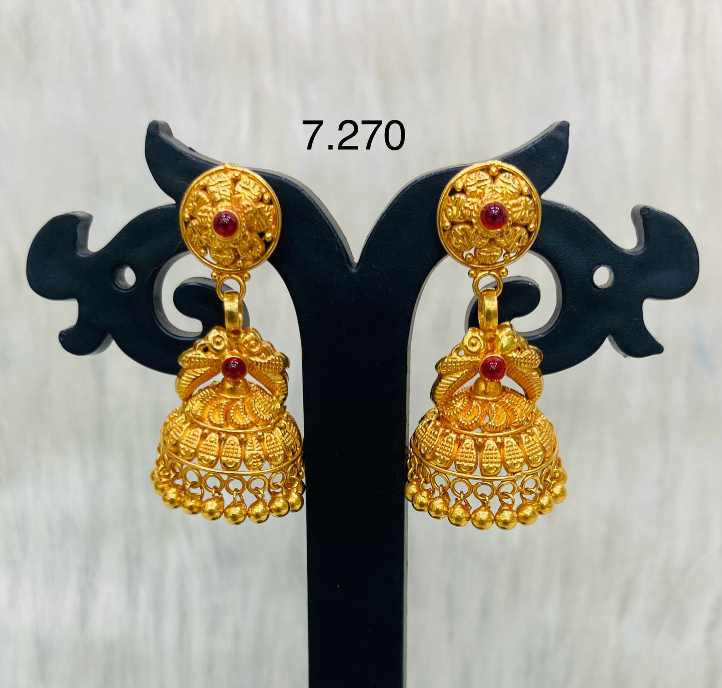 Temple Jhumka 021