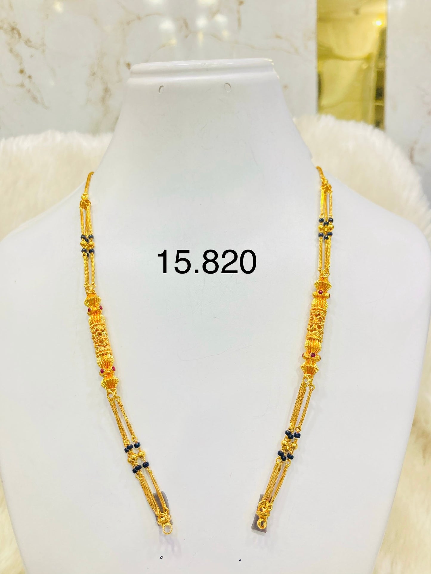Temple Short Mangalsutra 006