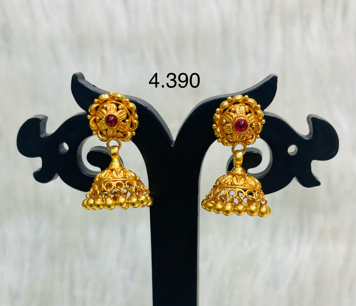 Temple Jhumka 010