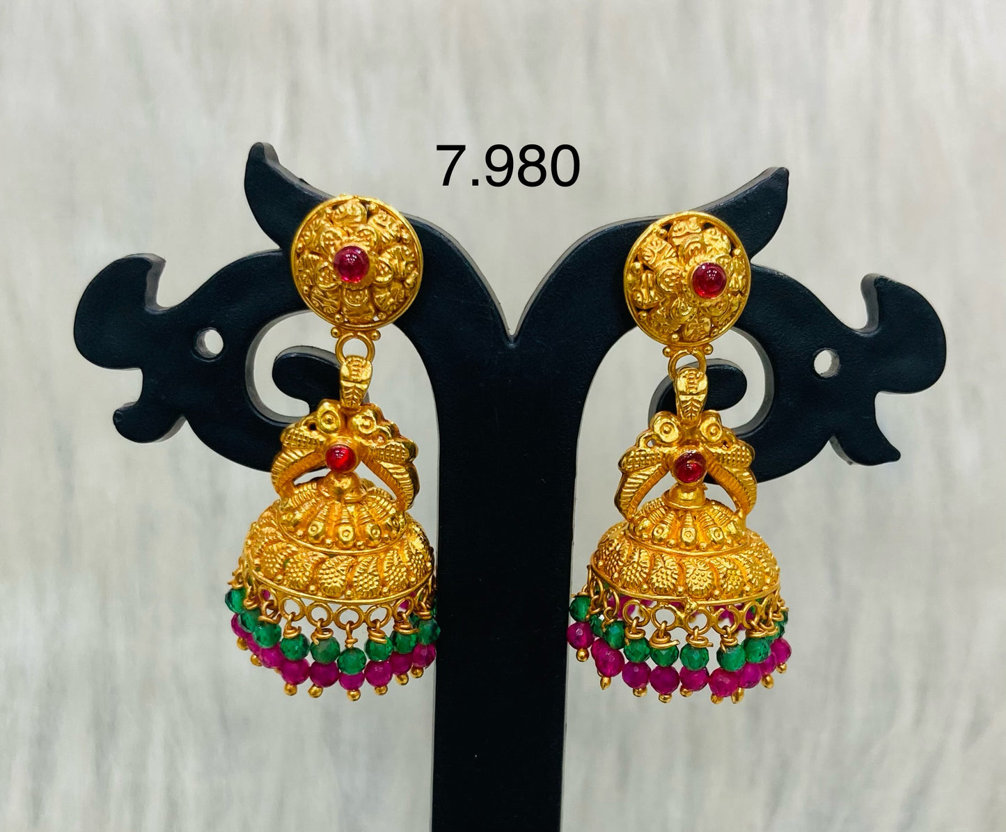 Temple Jhumka 019