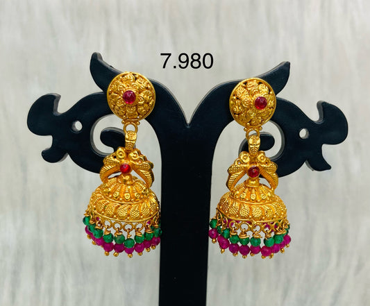 Temple Jhumka 019