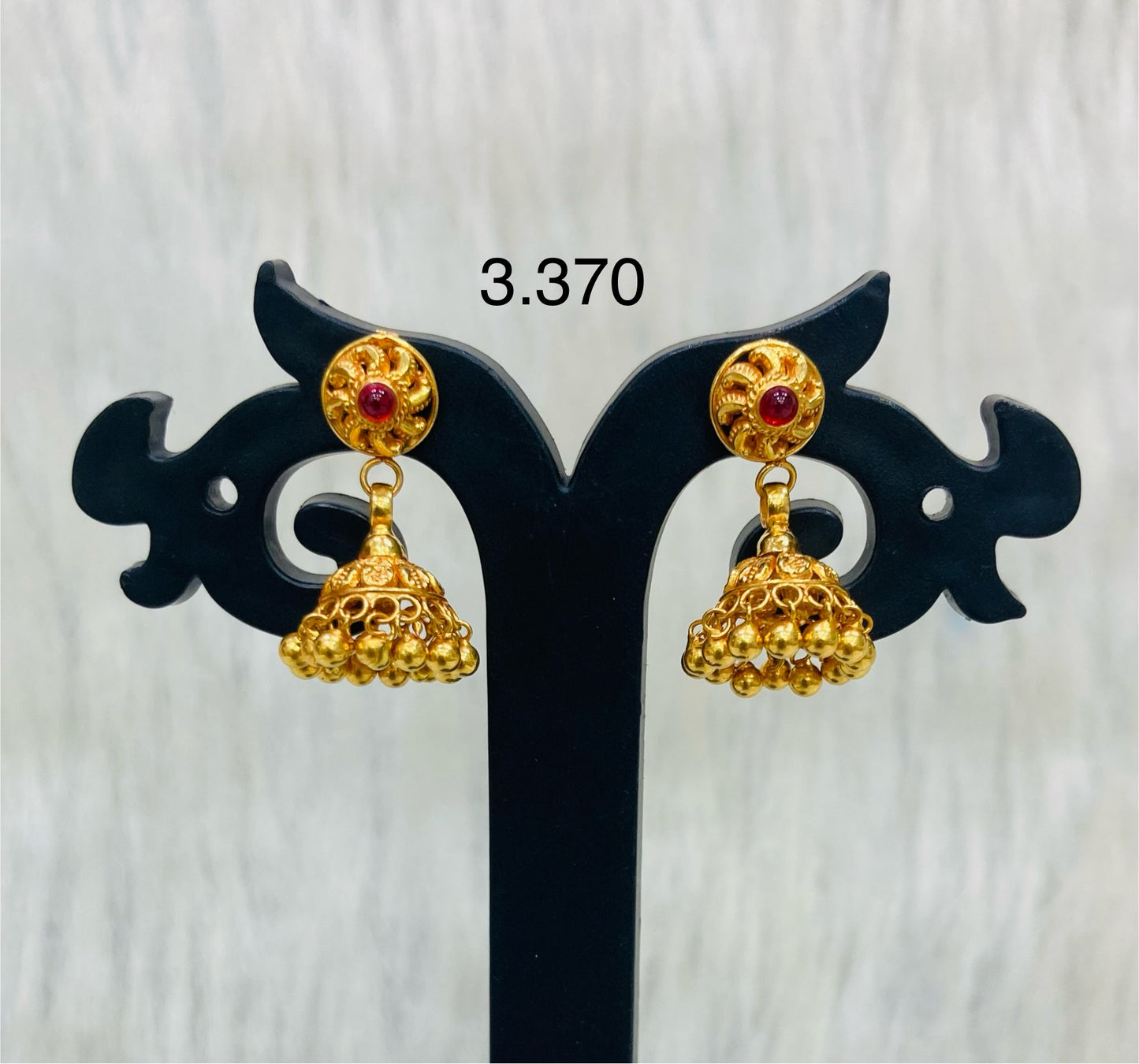 Temple Jhumka 023