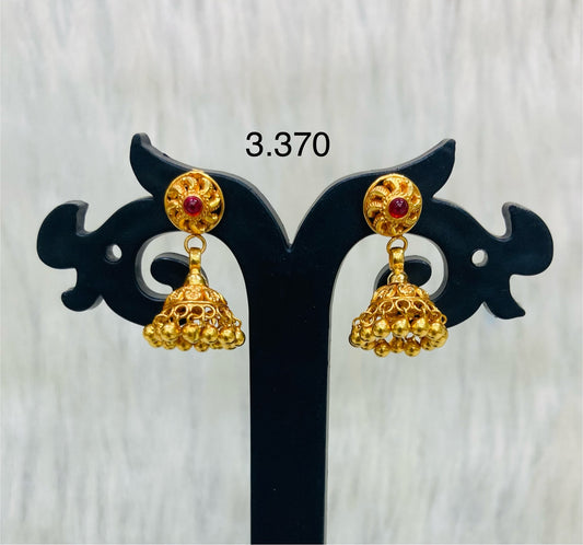 Temple Jhumka 023