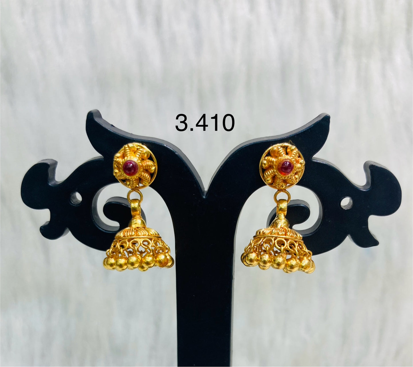 Temple Jhumka 003