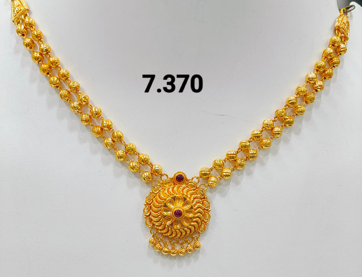 Temple short necklace 126