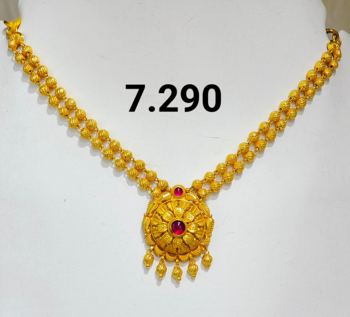 Temple short necklace 067