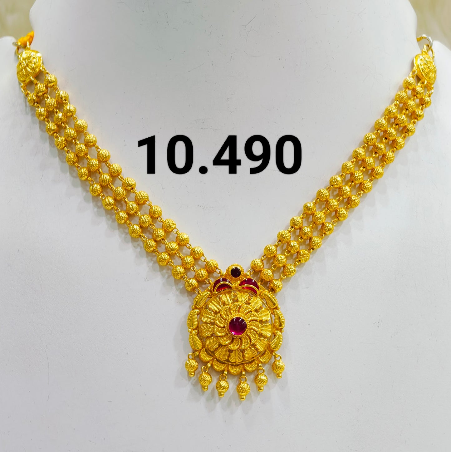 Temple short necklace 058