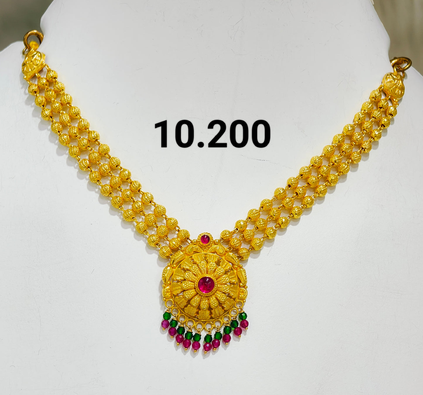Temple short necklace 087