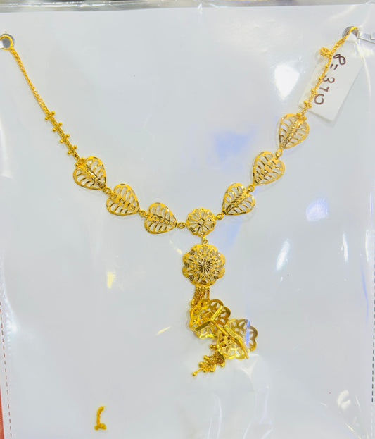 Short Turkish Necklace (with tops) 004