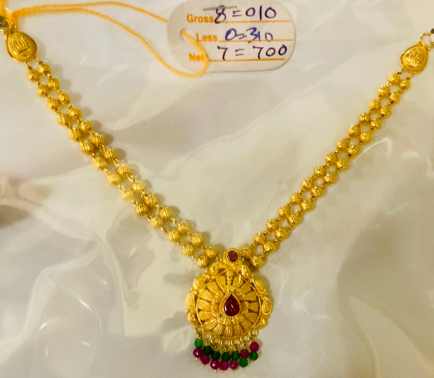 Short Temple Necklace 043