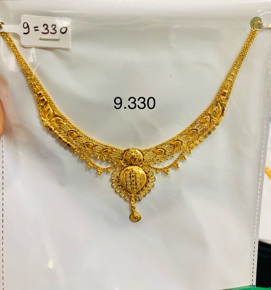 Short regular necklace 091