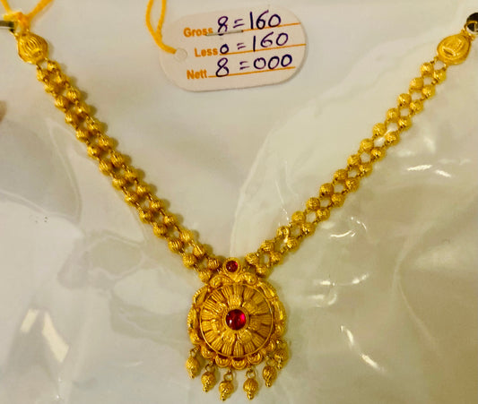 Short Temple Necklace 044