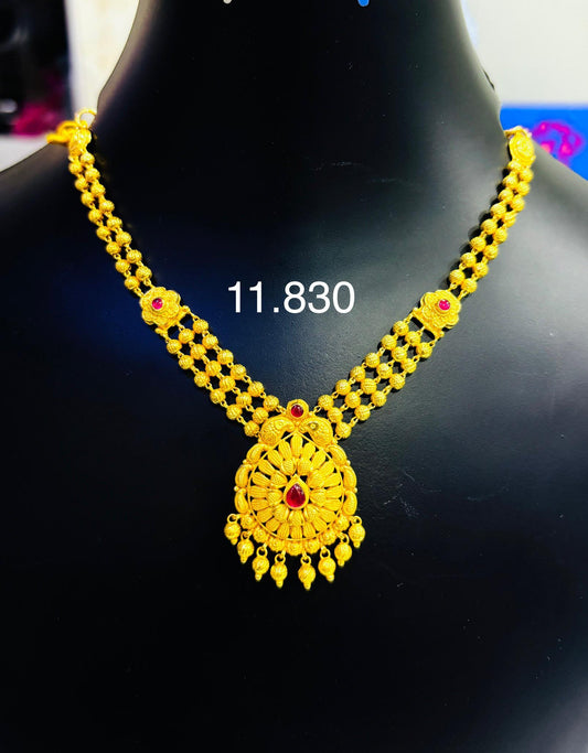 Temple Short Necklace 017