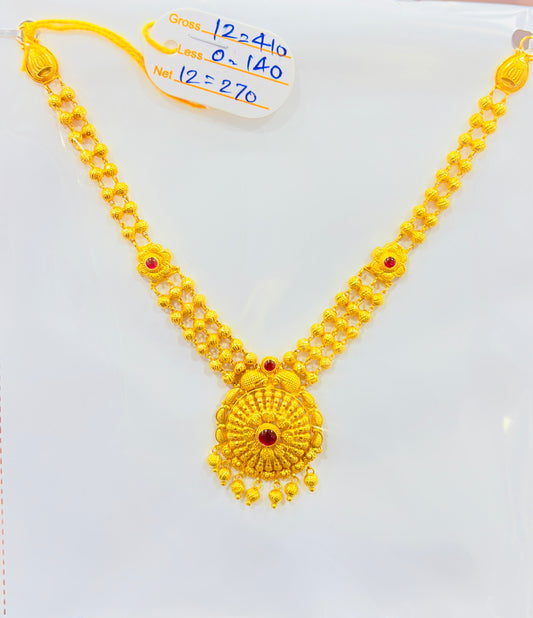 Short Temple Neckless 009