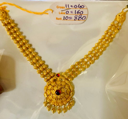 Short Temple Necklace 030