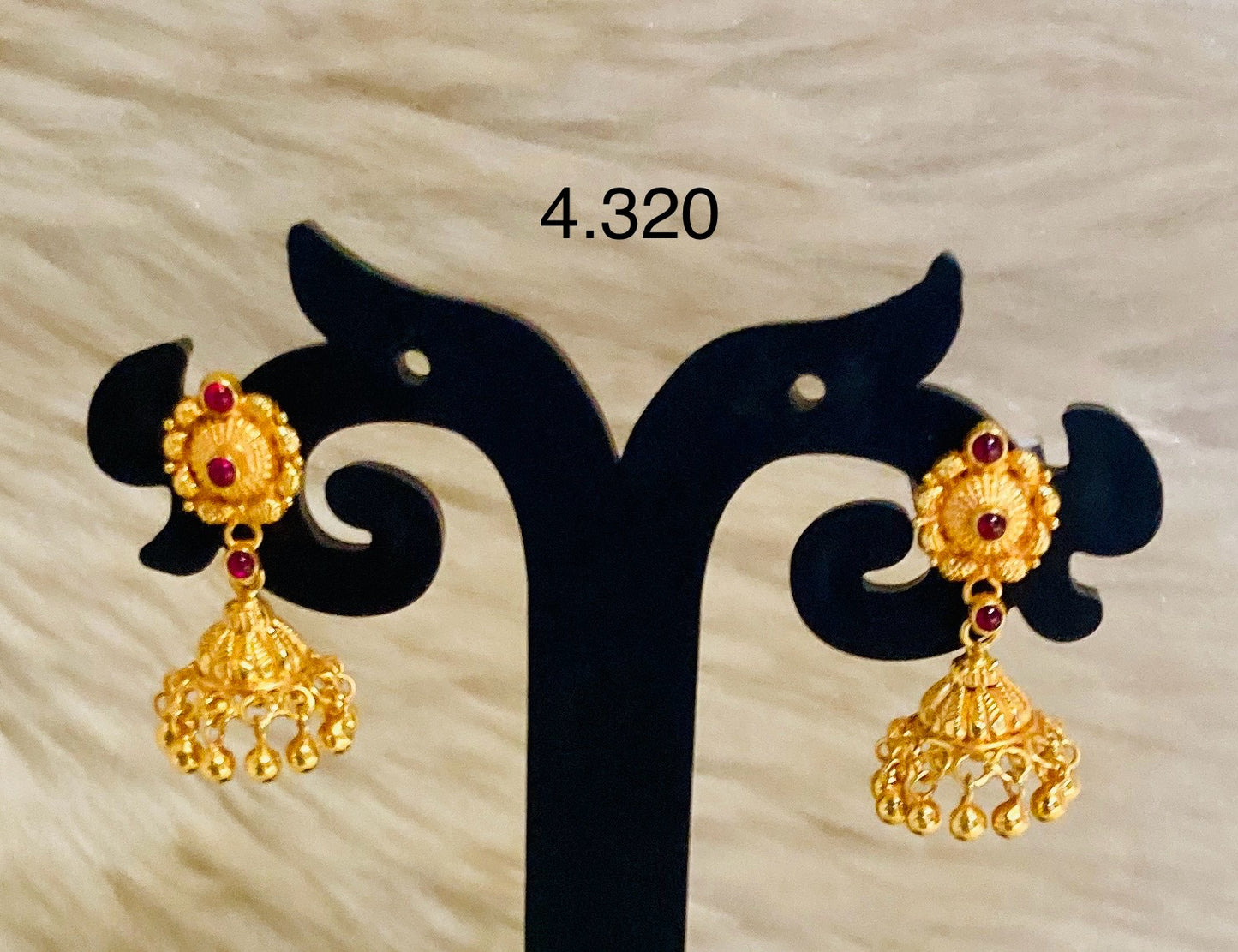 Temple Jhumka 035