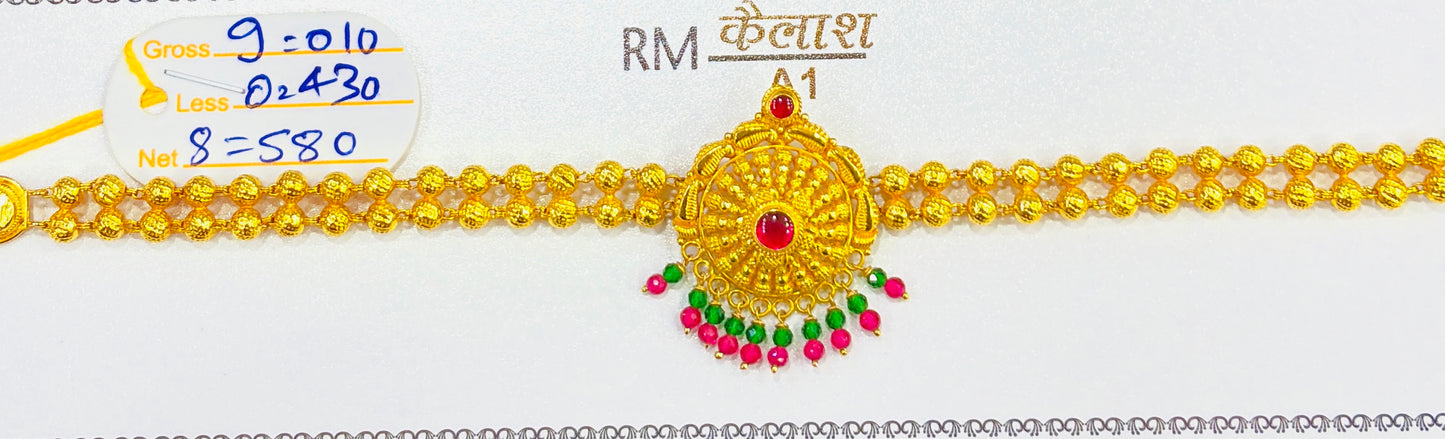 Short Temple Neckless 012