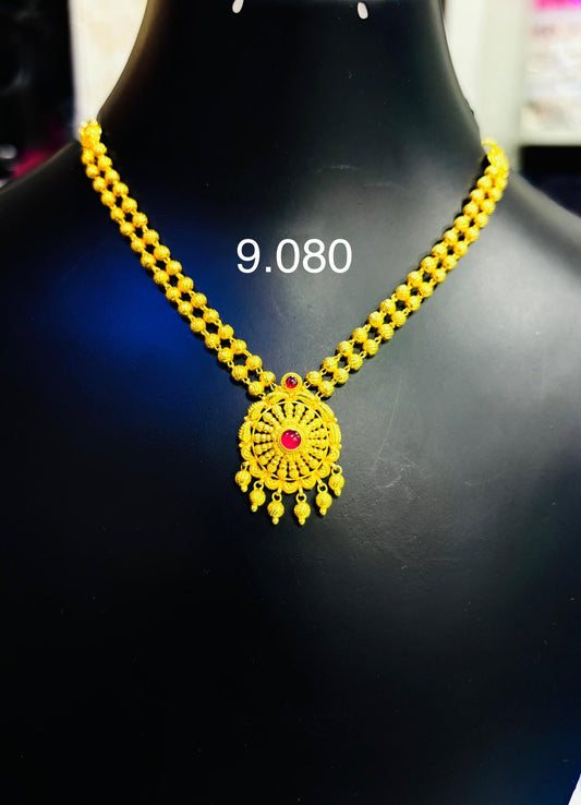 Temple Short Necklace 020
