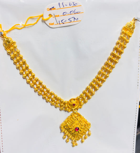 Temple Short Necklace 015