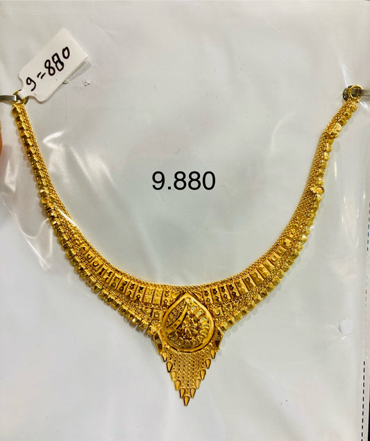Short regular necklace 093