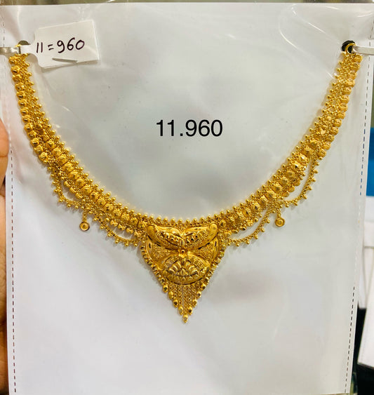 Short regular necklace 092