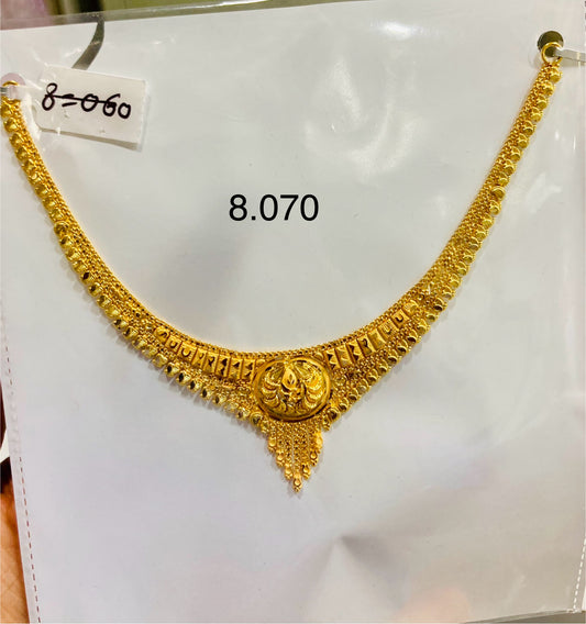 Short regular necklace 085