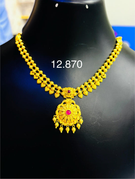 Temple Short Necklace 019