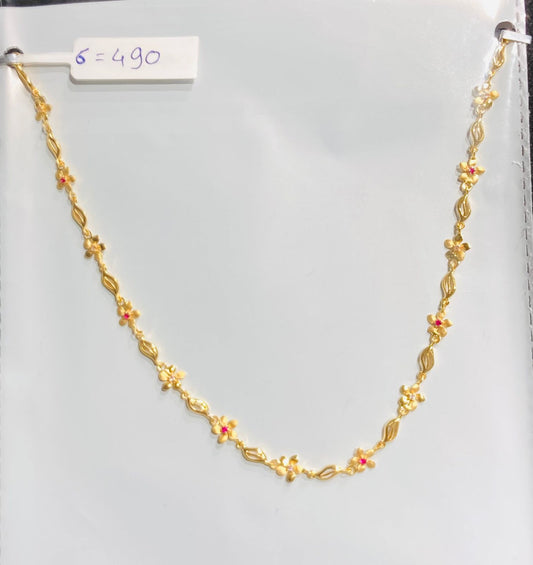 Short regular necklace 169