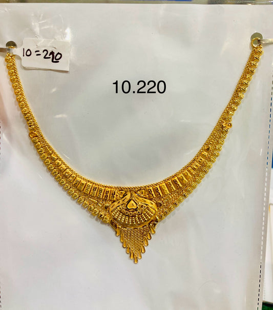 Short regular necklace 094