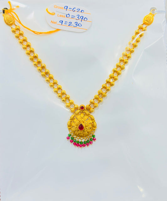 Short Temple Neckless 010