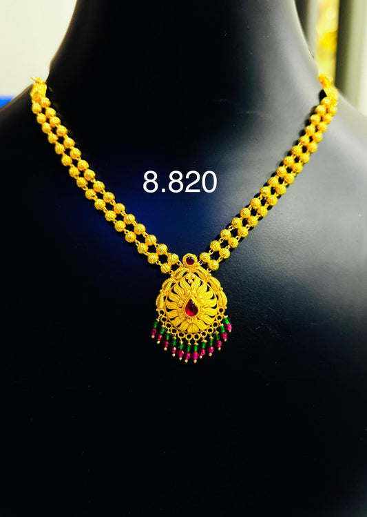 Temple Short Necklace 018