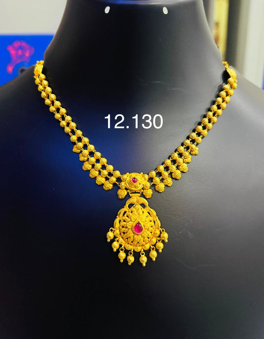 Temple Short Necklace 025