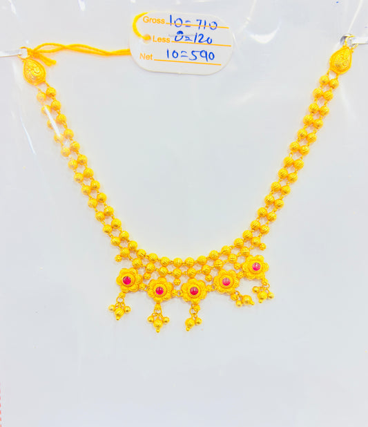 Short Temple Neckless 001
