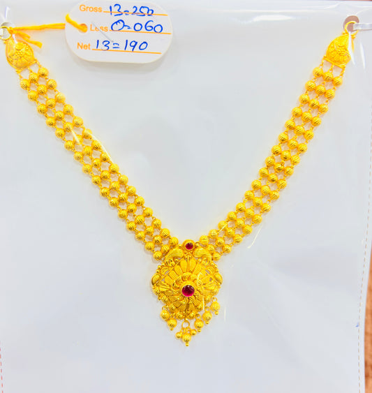 Short Temple Neckless 005