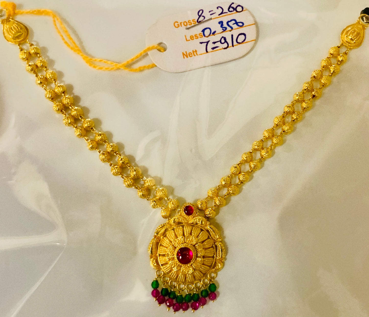 Short Temple Necklace 034