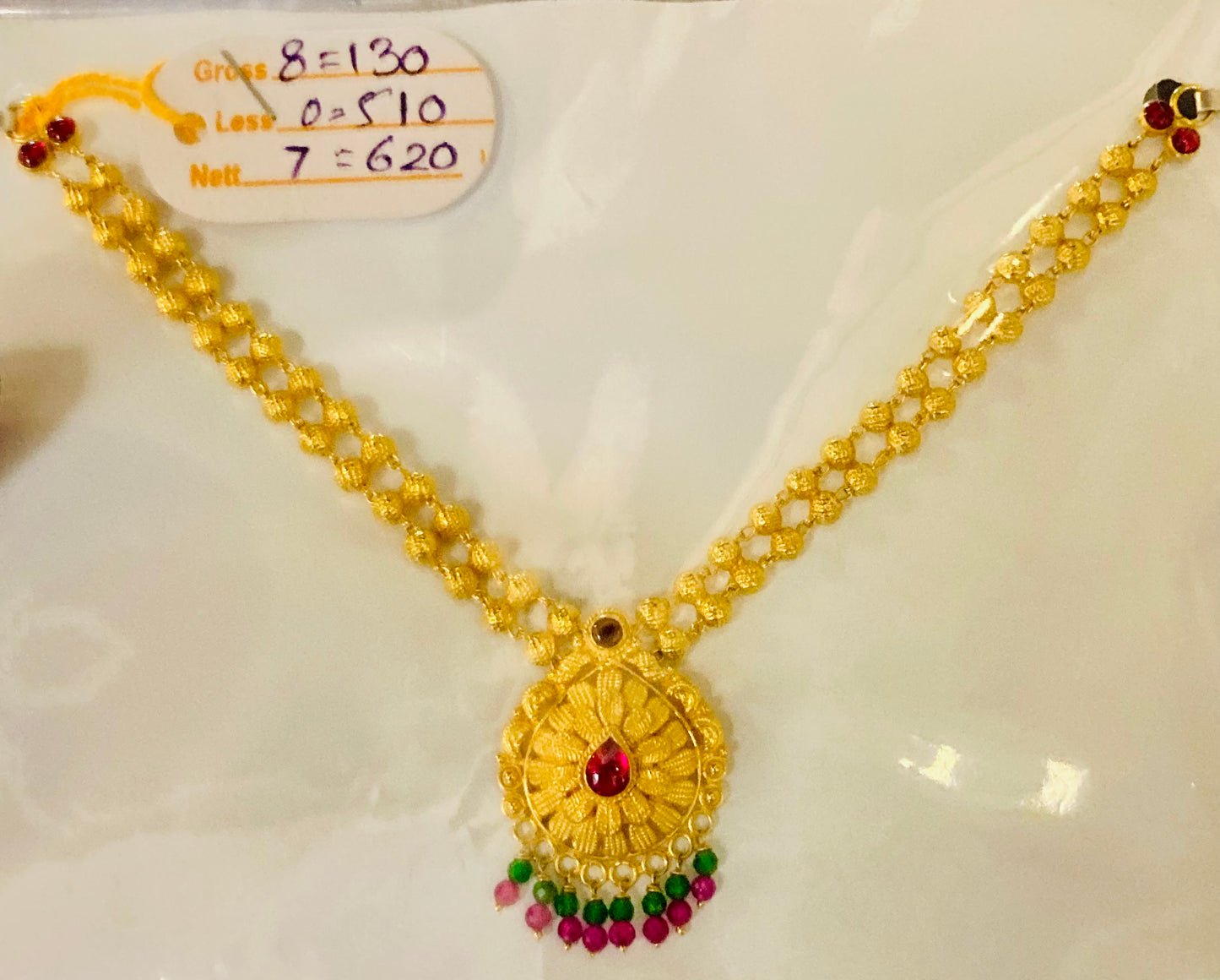 Short Temple Necklace 045