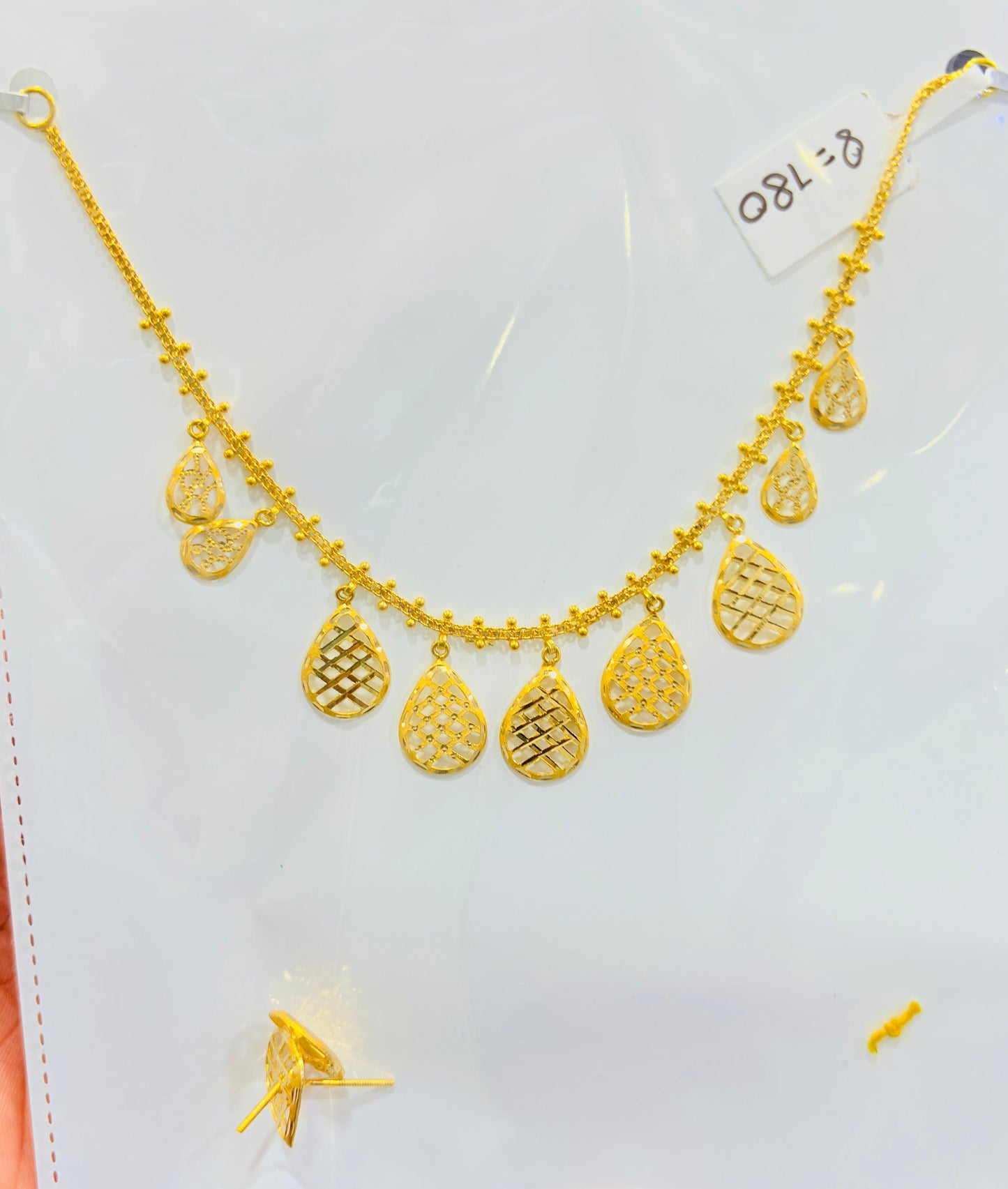 Short Turkish Necklace (with tops) 005