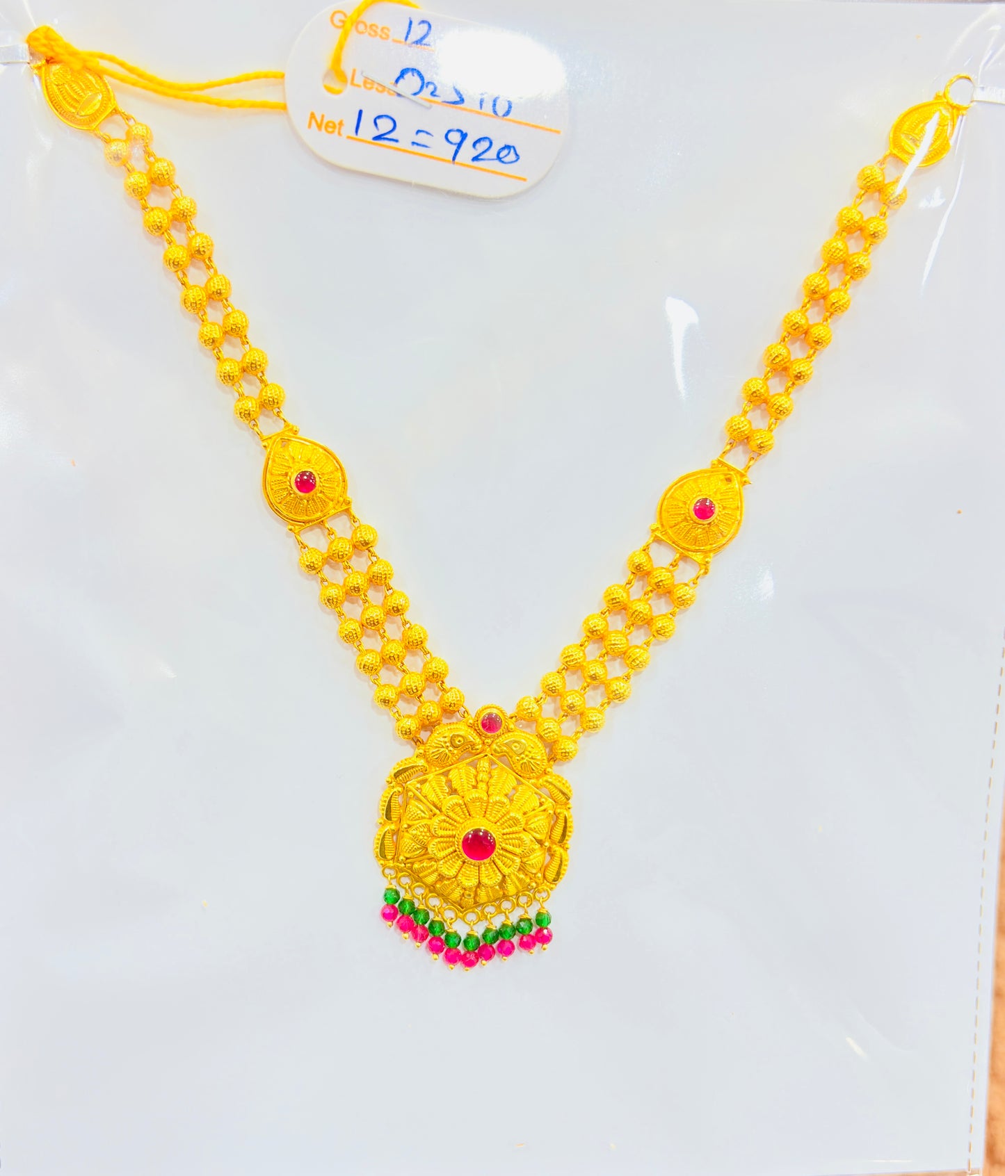 Short Temple Neckless 003