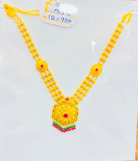 Short Temple Neckless 003