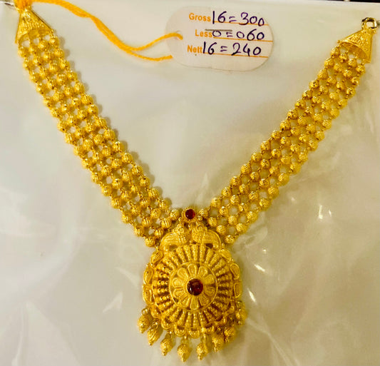 Short Temple Necklace 033